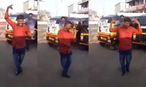 Pune auto driver impresses netizens with his Lavani dance performance
