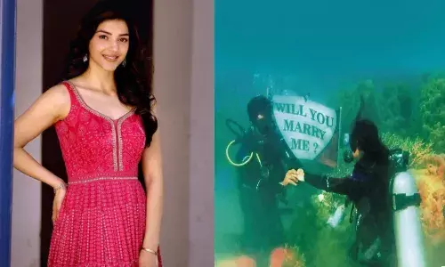 హీరోయిన్ మెహ్రీన్ కు అలా ప్రపోజ్ చేశాడట..!