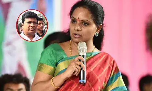 MLC Kavitha Husband Tested Corona Positive