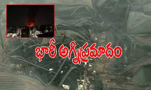 భారీ అగ్నిప్రమాదం.. 500 షాపులు అగ్నికి ఆహుతి