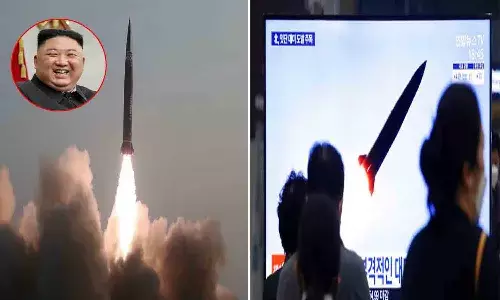 క్షిపణి ప్రయోగాలు చేసిన ఉత్తర కొరియా..