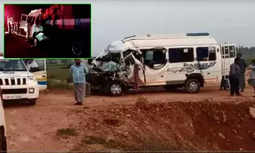 Road accident in Nellore district