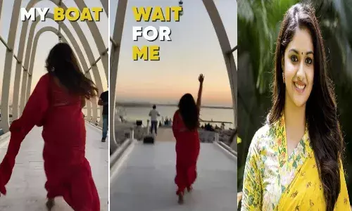 Keerthy suresh running boat video viral.