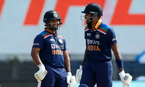 India set a 330-run target for England