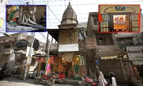 Hindhu temple in Pakistan attacked