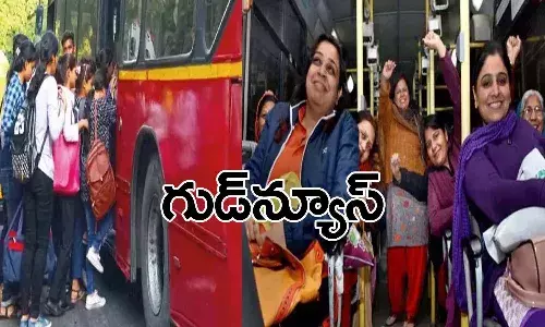 Free bus for women