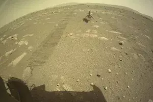 Helicopter land on Mars Helicopter land on Mars