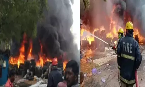fire accident in afzalgunz