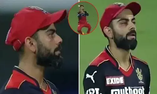 కోహ్లీ కంటి దగ్గర గాయం.. ఎర్రగా మారిన కన్ను.. ఆందోళనలో అభిమానులు..!