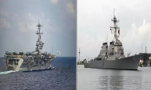 భారత జలాల్లోకి దూసుకొచ్చిన అమెరికా నేవీ