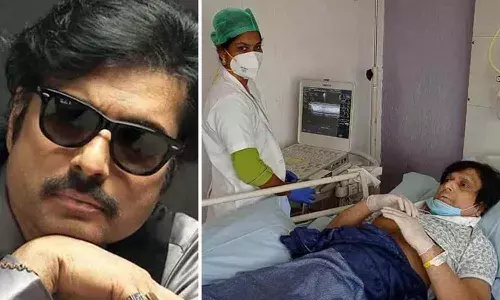 Hero karthik hodpitalized