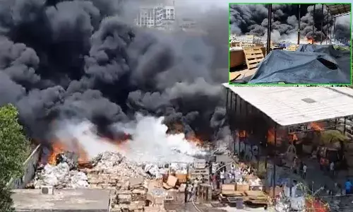 fire accident in vishaka sez
