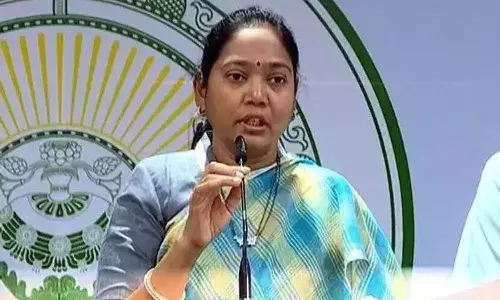 AP Home Minister Sucharitha