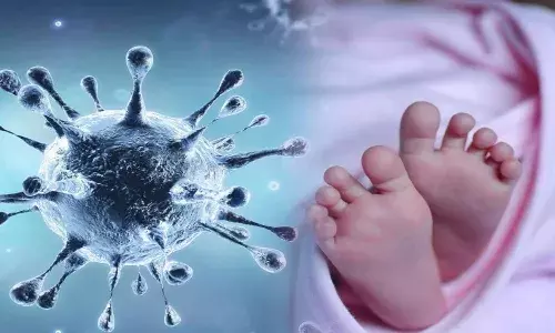 Infant tests corona positive