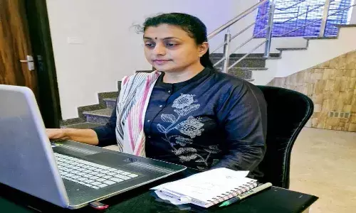 వర్క్ ఫ్రమ్ హోమ్ మొదలుపెట్టిన రోజా