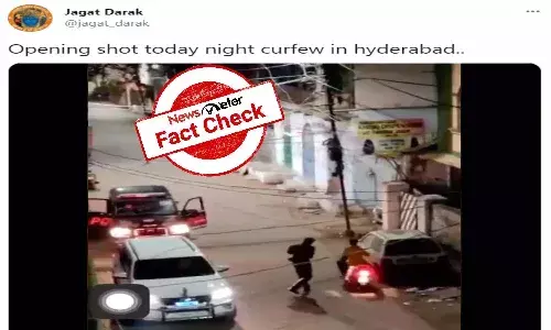 fact check of thrashing in night curfew