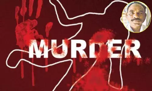 brutal murder in Khammam