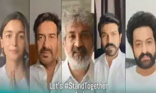 RRR movie team