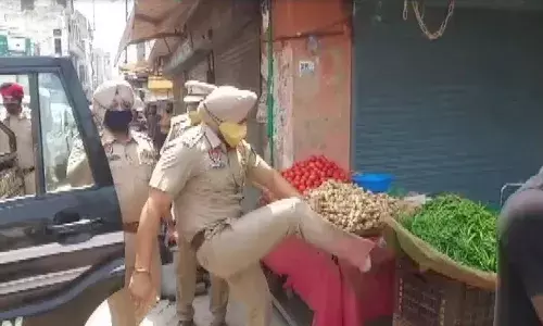 Punjab cop kicks basket