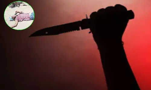 man attack with knife