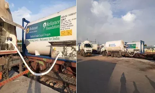 Oxygen Container Train