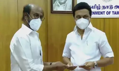 Rajinikanth donates Rs 50 lakh