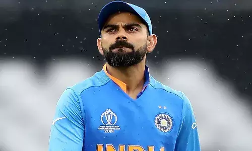 Virat Kohli at bio bubble