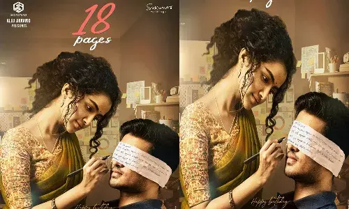 నిఖిల్ 18 పేజెస్ ఫస్టులుక్