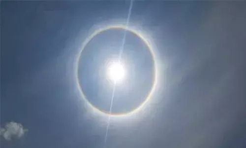 ఆకాశంలో అద్భుతం..