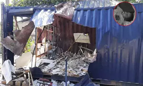 మదనపల్లె పారిశ్రామికవాడలో పేలుడు.. ఒకరి మృతి