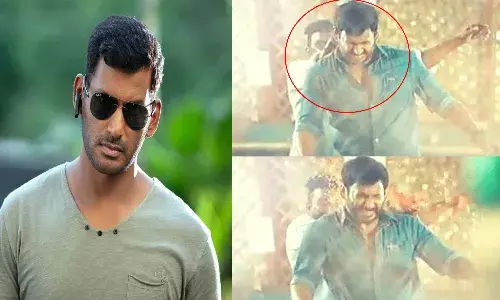 హీరో విశాల్‏కు తృటిలో తప్పిన ప్రమాదం