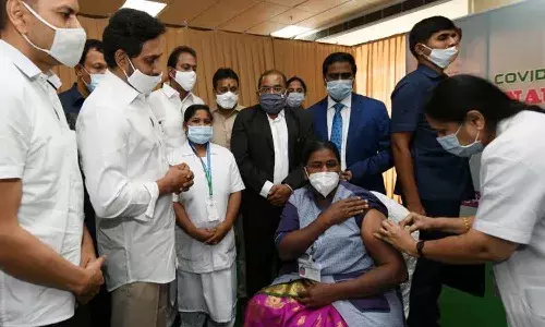 కోవిడ్ వ్యాక్సినేషన్లో ఎపీ సరికొత్త రికార్డు