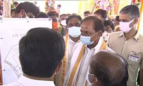 వరంగల్ జిల్లాలో సీఎం కేసీఆర్ పర్యటన