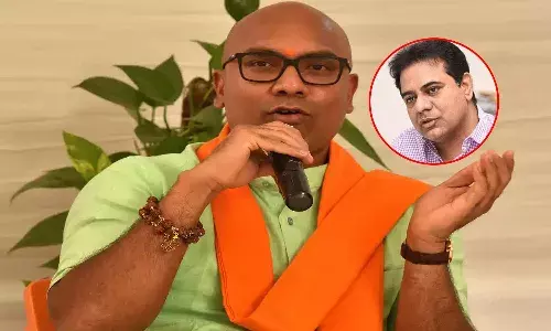 కేటీఆర్ దిక్కుమాలిన కోరిక అంటూ.. ఎంపీ ధర్మపురి అరవింద్ కీలక వ్యాఖ్యలు