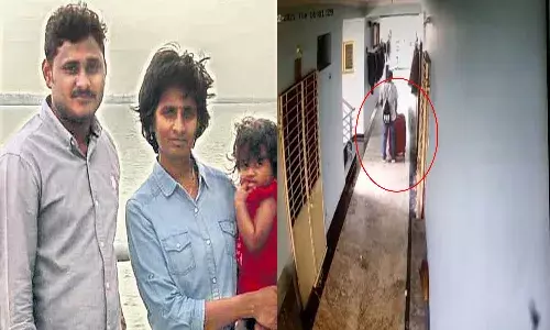 భార్యను హత్య చేసి సూట్‌కేసులో ప్యాక్‌ చేసి..