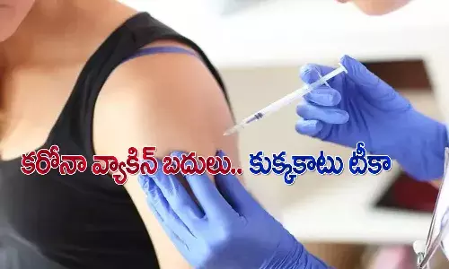 కరోనా వ్యాక్సిన్ కోసం వెళితే..  కుక్క కాటు టీకా