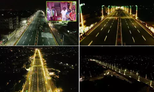బాలానగర్ ఫ్లైఓవర్ను ప్రారంభించిన మంత్రి కేటీఆర్