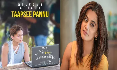 అఫీషియ‌ల్‌: మిష‌న్ ఇంపాజిబుల్ చిత్రంలో తాప్సీ
