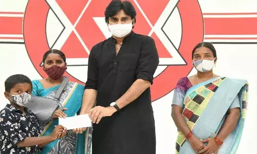 ప్రజల కన్నీళ్లు తుడవటమే జనసేన లక్ష్యం.. పవన్ కల్యాణ్