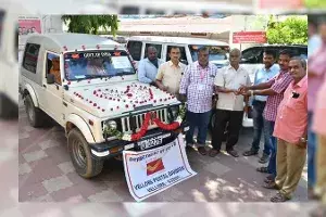 జిప్సీకి రిటైర్మెంట్ ఇచ్చిన సిబ్బంది జిప్సీకి రిటైర్మెంట్ ఇచ్చిన సిబ్బంది