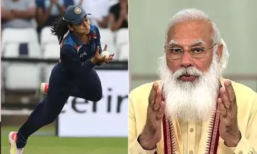 హర్లీన్ క్యాచ్ కు మోదీ కూడా ఫిదా..?