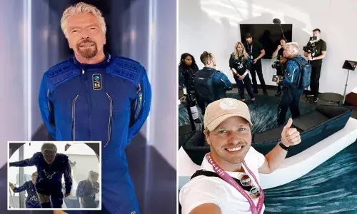 వర్జిన్ గెలాక్టిక్ అంతరిక్ష యాత్రకు అంతరాయం