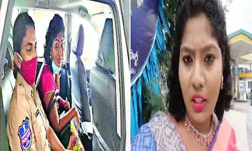 నిర్మాత మోసం చేశాడంటూ.. గీతా ఆర్ట్స్ ఆఫీసు ఎదుట మహిళ హ‌ల్‌చ‌ల్‌