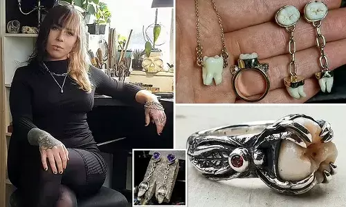 చనిపోయిన వారి దంతాలు, వెంట్రుక‌ల‌తో.. ఉంగరాలు, కంఠహారాలు