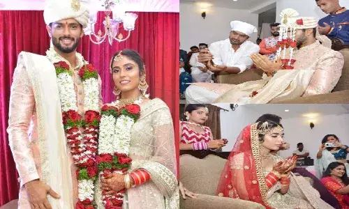 ప్రేయ‌సిని పెళ్లాడిన టీమ్ఇండియా క్రికెట‌ర్‌