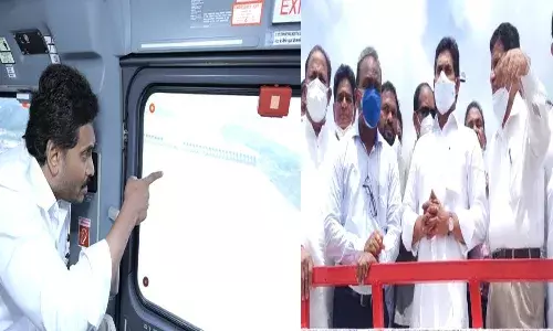 ముగిసిన సీఎం జ‌గ‌న్  పోల‌వ‌రం ప‌ర్య‌ట‌న‌