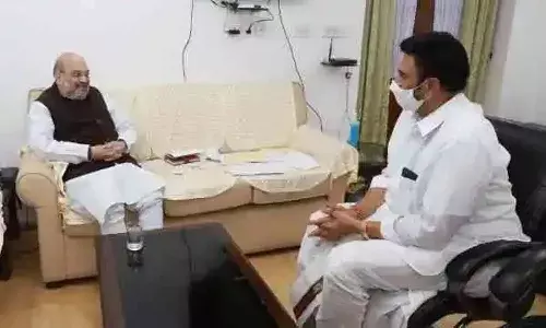 అమిత్ షాతో  భేటీ అయిన రఘురామకృష్ణ రాజు