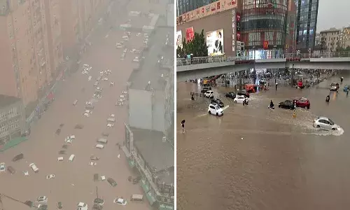 భారీ వ‌ర్షాలు.. నీట‌మునిగిన ఐఫోన్ సిటీ.. 12 మంది మృతి