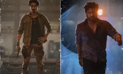 మహా సముద్రం ఉప్పొంగిందా..? అలా ఉన్నారేంటి..? ఆ ఇద్దరు..