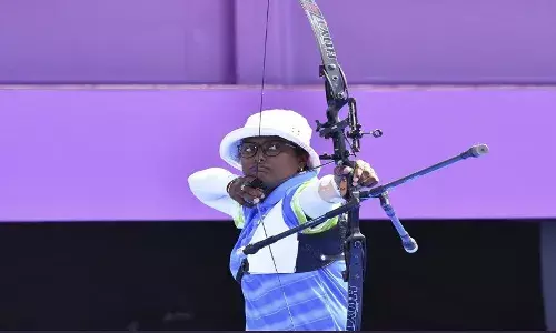 ఆర్చరీలో దూసుకెళ్తున్న దీపికా కుమారి.. హోరా హోరి పోరులో విజయం